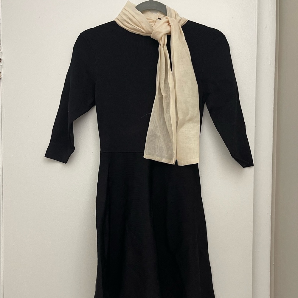 Zara dress with color tie details